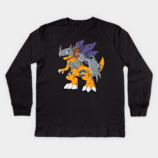 MetalGreymon Kids Long Sleeve T-Shirt